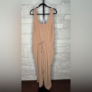 Abercrombie and Fitch Traveler Jumpsuit Romper Tan  Nude Size XLT